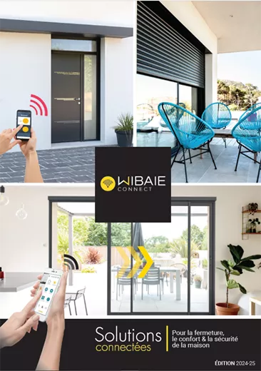 Couverture catalogue Solutions connectée WIBAIE 24-25