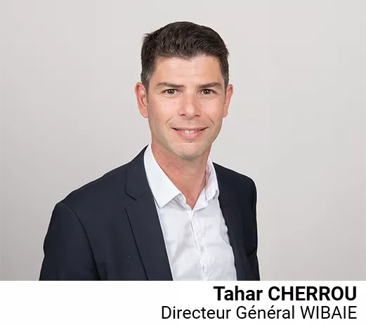 Portrait de Tahar Cherrou directeur Général WIBAIE