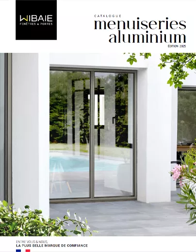 Couverture catalogue menuiseries aluminium 2025 WIBAIE