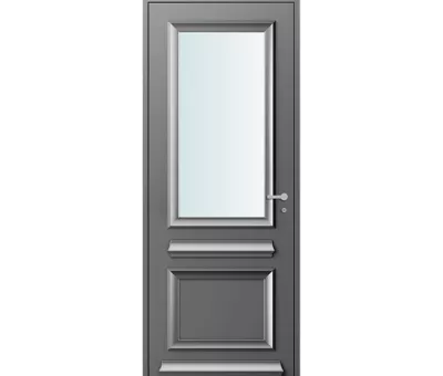 AMBOISE vue ext. portes alu tradi 85 WIBAIE