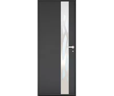 COSTA vue ext porte d'entrée alu 85 mm WIBAIE