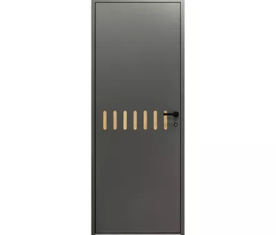 CANOLA vue ext. porte alu 85 WIBAIE