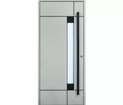 CARDA porte alu 85 mm WIBAIE vue ext.