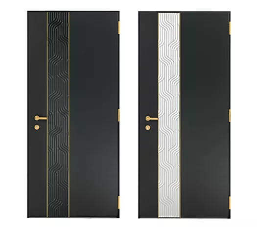 BALI porte alu 85 mm vue int. sans miroir WIBAIE