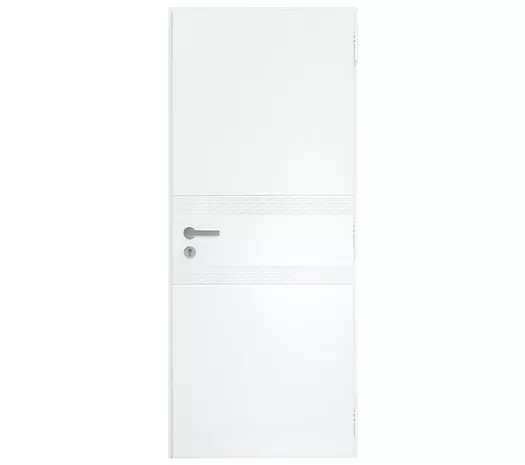 BACCARA vue int. porte alu 85 mm WIBAIE