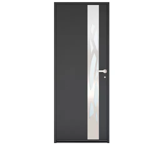 COSTA vue ext porte d'entrée alu 85 mm WIBAIE