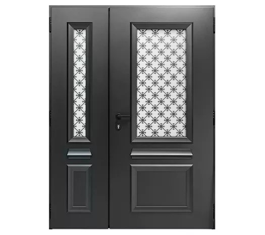 VENDÔME vue int. tiercée portes alu tradi 85 WIBAIE