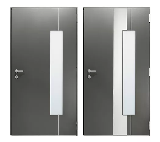 BORA porte alu 85 mm vue int. WIBAIE