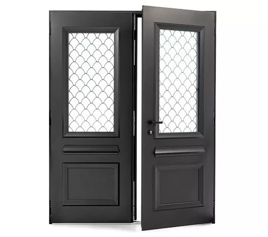 EVOLA int. tiercée portes alu tradi 85 WIBAIE