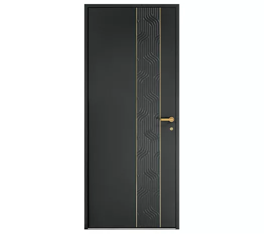 BALI porte alu 85 mm vue ext. WIBAIE