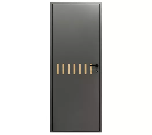 CANOLA vue ext. porte alu 85 WIBAIE