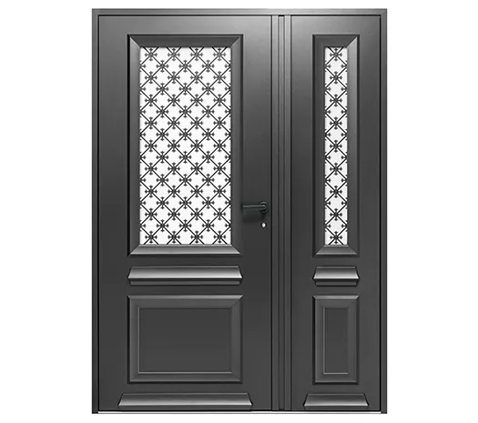 VENDÔME vue ext. tiercée portes alu tradi 85 WIBAIE